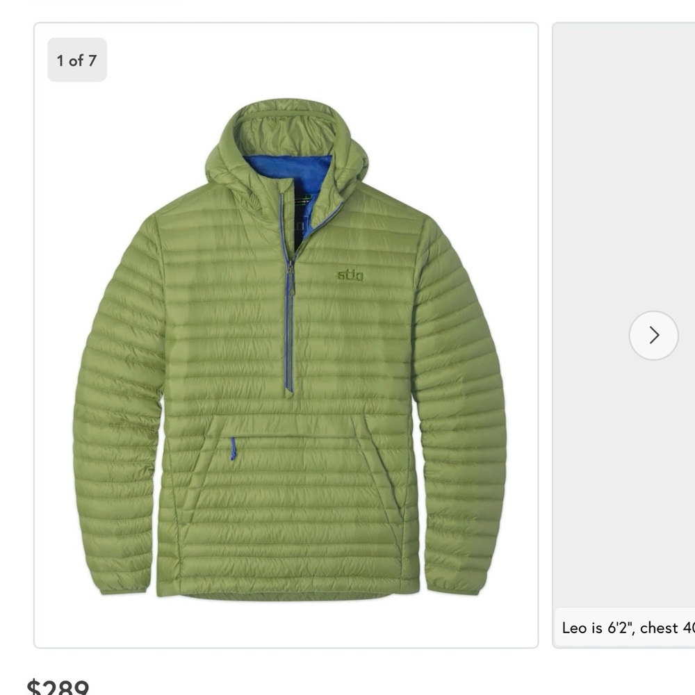 Stio Men's Pinion Down Pullover